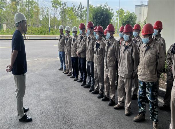 馳城杭蕭綠色建筑有限公司開展突發(fā)火災(zāi)事件人員緊急疏散及滅火應(yīng)急預(yù)案演練活動(dòng)