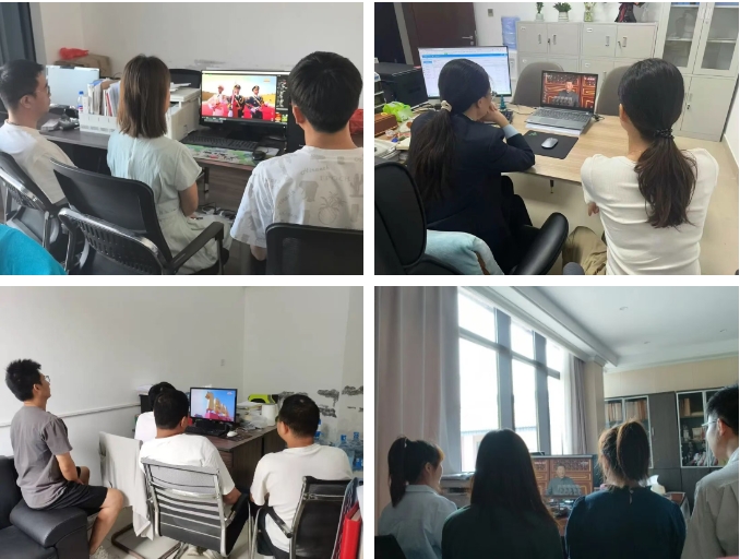 市城投集團(tuán)集中收聽收看紀(jì)念中國(guó)人民抗日戰(zhàn)爭(zhēng)暨世界反法西斯戰(zhàn)爭(zhēng)勝利80周年大會(huì)